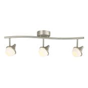 Wholesale - 3-HEAD FROSTED WHITE LED DIRECTION RAIL TRACK LIGHT C/P 1, UPC: 899089002735